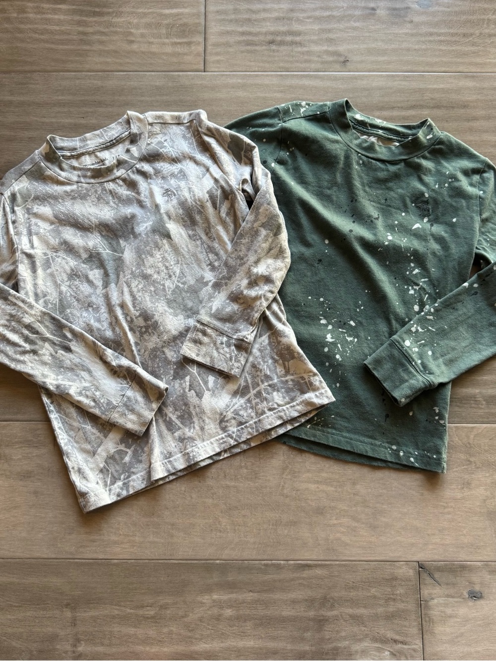 abercrombie kids long sleeve tee set